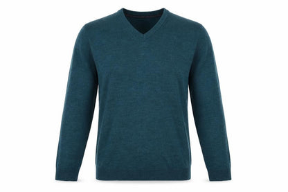 Mens UK Size S Sand Stone Blue Pullover Jumper