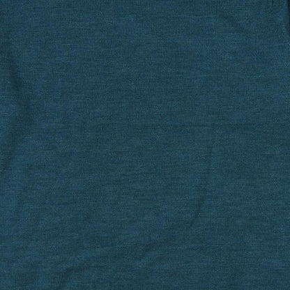 Sand Stone Mens Blue V-Neck Acrylic Pullover Jumper Size S Long Sleeve