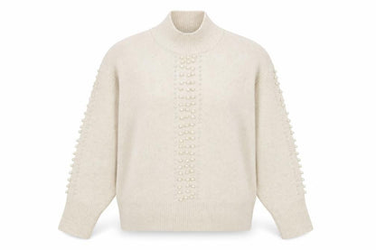 Womens UK Size M H&M Ivory Pullover Jumper