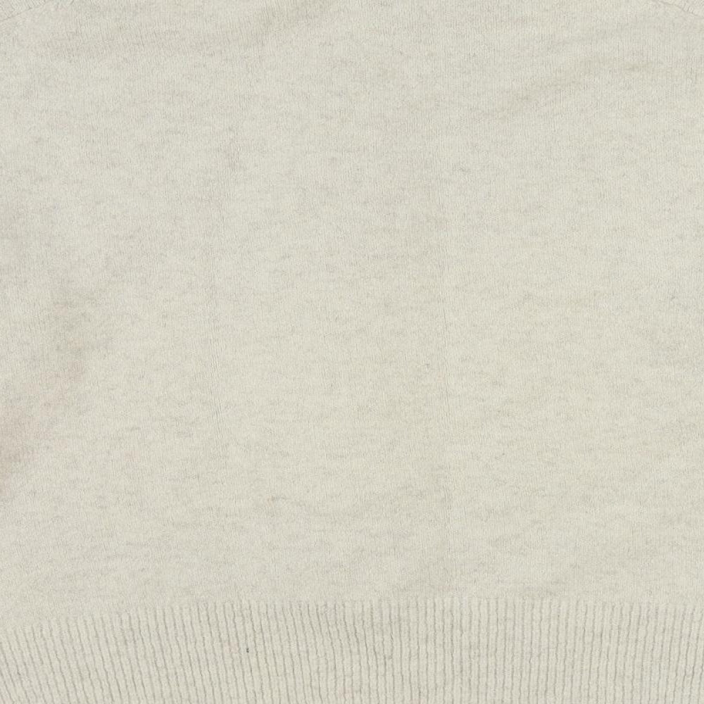 Womens UK Size M H&M Ivory Pullover Jumper