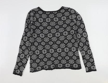 Womens UK Size M H&M Grey Pullover Jumper