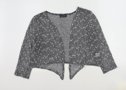 Womens UK Size 16 Saloos Blue Cardigan Jumper