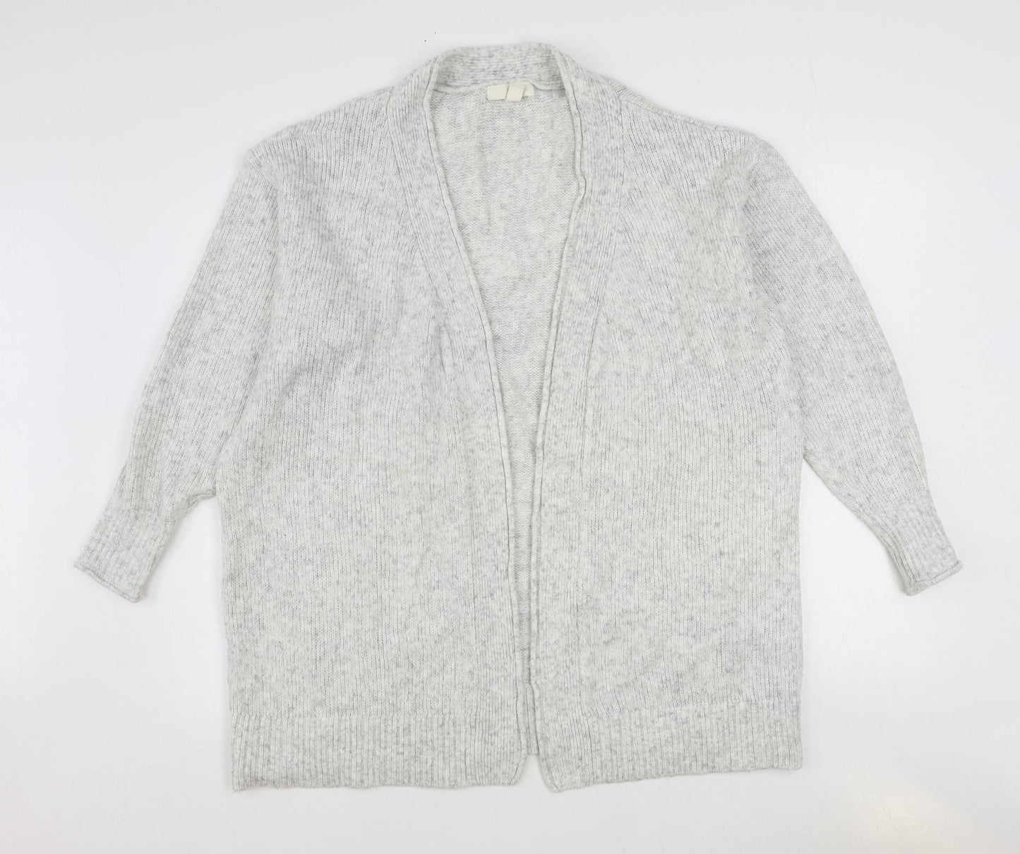 Womens UK Size S H&M Grey Cardigan Jumper