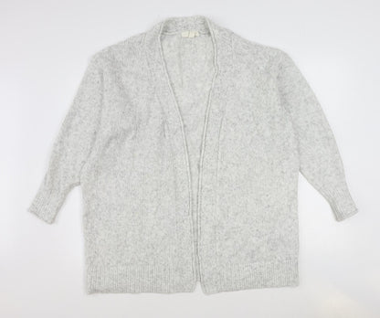 Womens UK Size S H&M Grey Cardigan Jumper