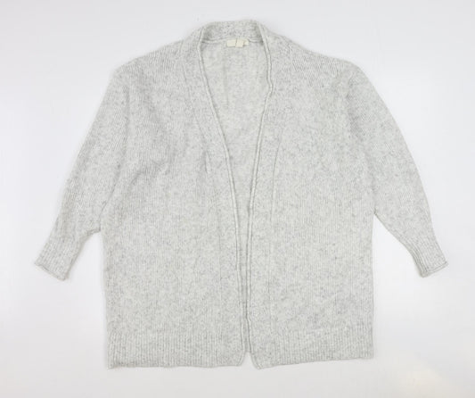 Womens UK Size S H&M Grey Cardigan Jumper