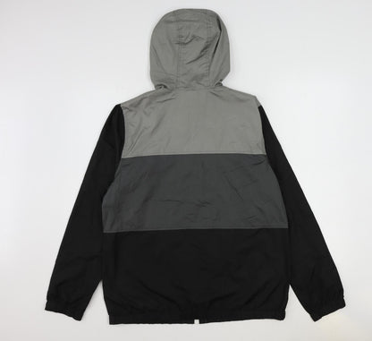 Zine Mens Grey Jacket Size S Zip