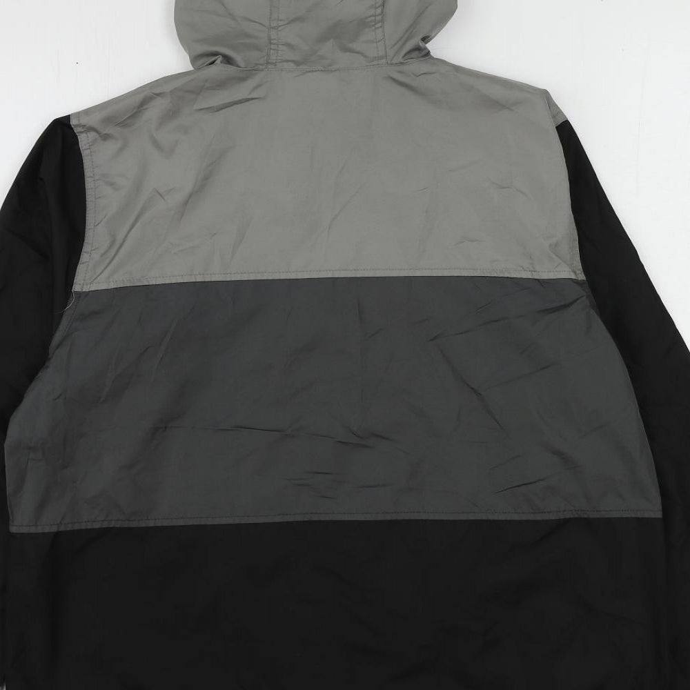 Zine Mens Grey Jacket Size S Zip