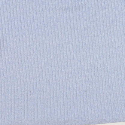 H&M Girls Blue Viscose Pullover Sweatshirt Size 12-13 Years Pullover - Size 12-14 Years