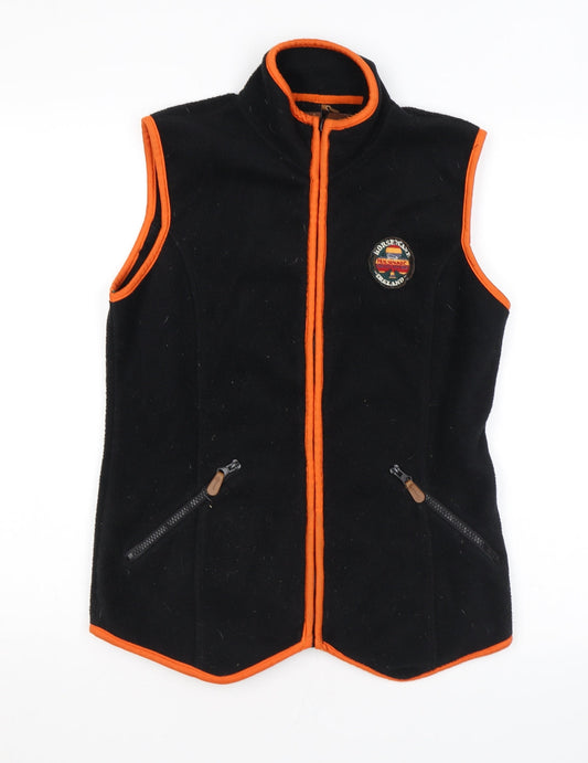 Horseware Womens Black Gilet Jacket Size S Zip