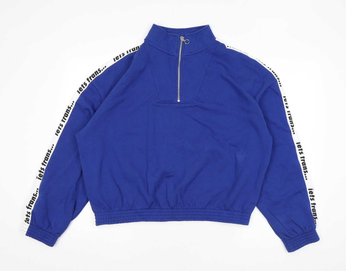 Mens UK Size L Iets Frans Blue Jacket