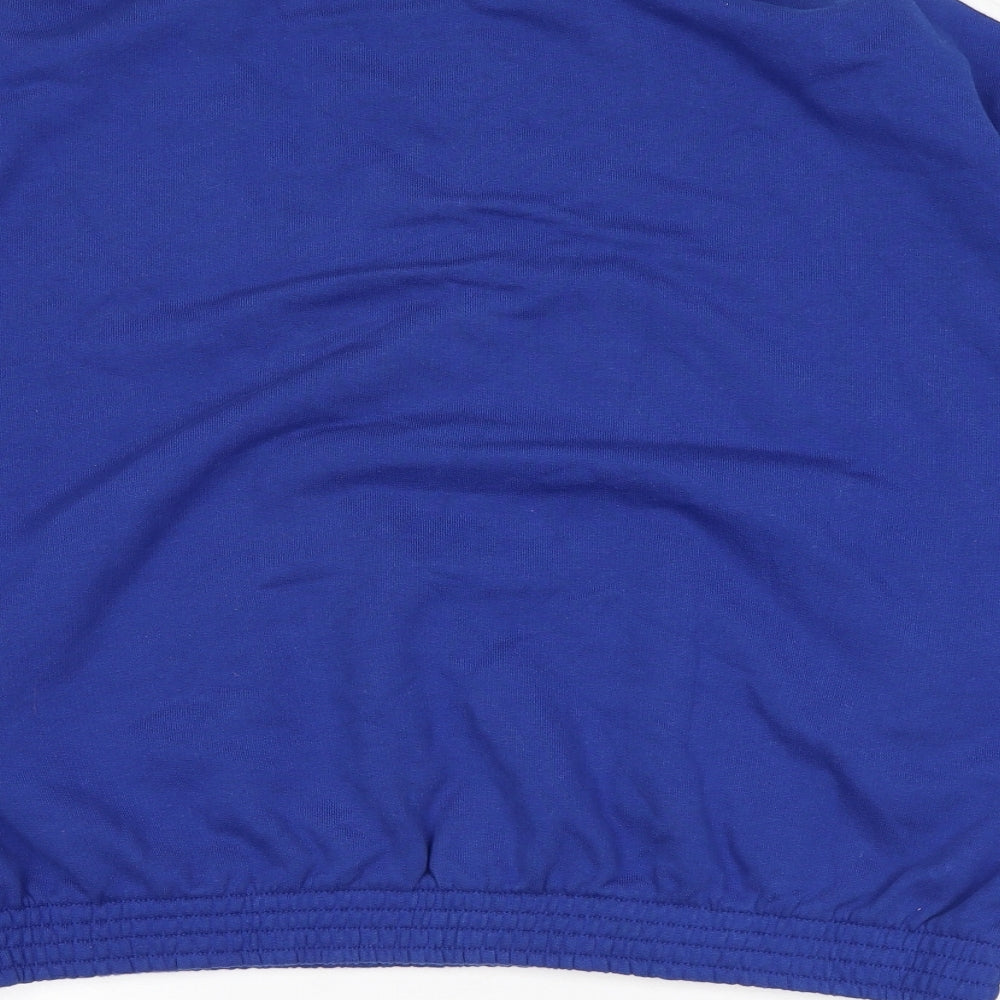 Mens UK Size L Iets Frans Blue Jacket
