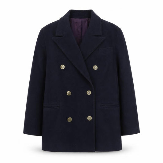 Womens UK Size 16 Anne Brooks Black Overcoat
