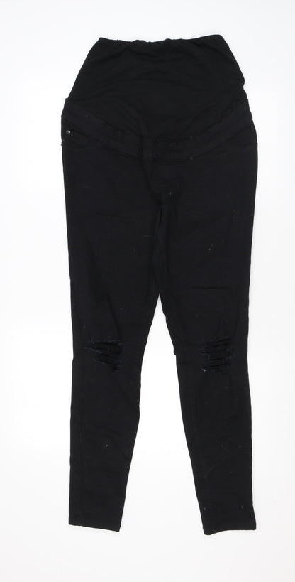 New Look Womens Black Cotton Jegging Jeans Size 10 L28 in Regular - Lift & Shape