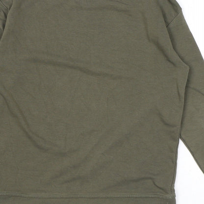 H&M Boys Green Cotton Pullover Sweatshirt Size 10 Years Pullover - Video Games