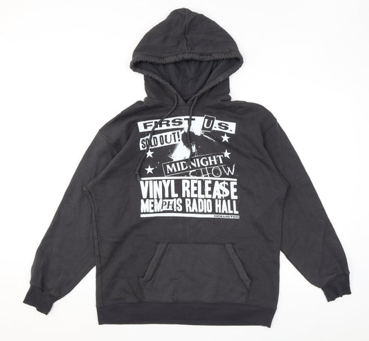 Mens UK Size S Hollister Grey Pullover Hoodie