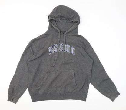 Dimco Mens Grey Polyester Pullover Hoodie Size M - Washington DC