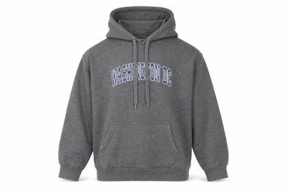 Dimco Mens Grey Polyester Pullover Hoodie Size M - Washington DC