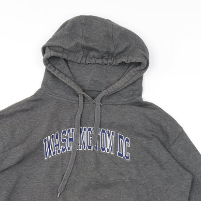 Dimco Mens Grey Polyester Pullover Hoodie Size M - Washington DC