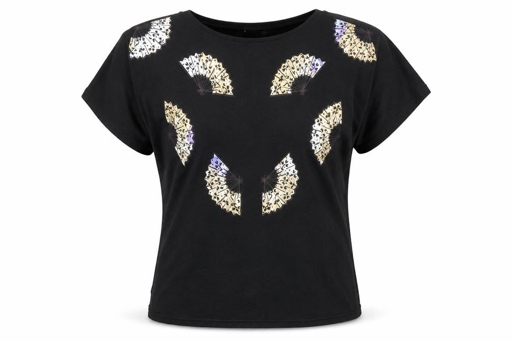 Womens UK Size M Principles Black Basic T-Shirt