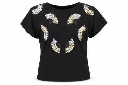 Womens UK Size M Principles Black Basic T-Shirt