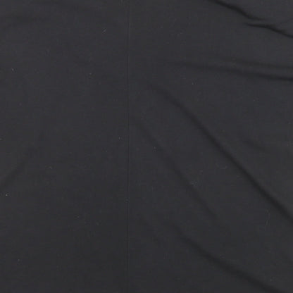 Womens UK Size M Principles Black Basic T-Shirt