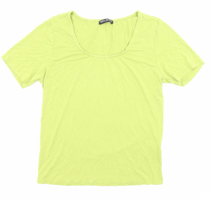 Womens UK Size L Select Green Basic T-Shirt