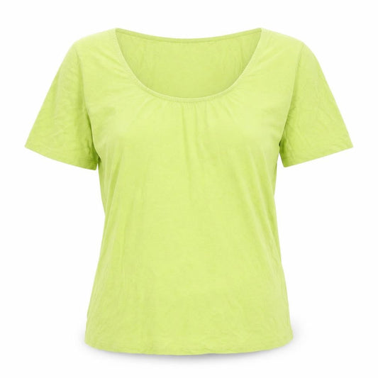Womens UK Size L Select Green Basic T-Shirt