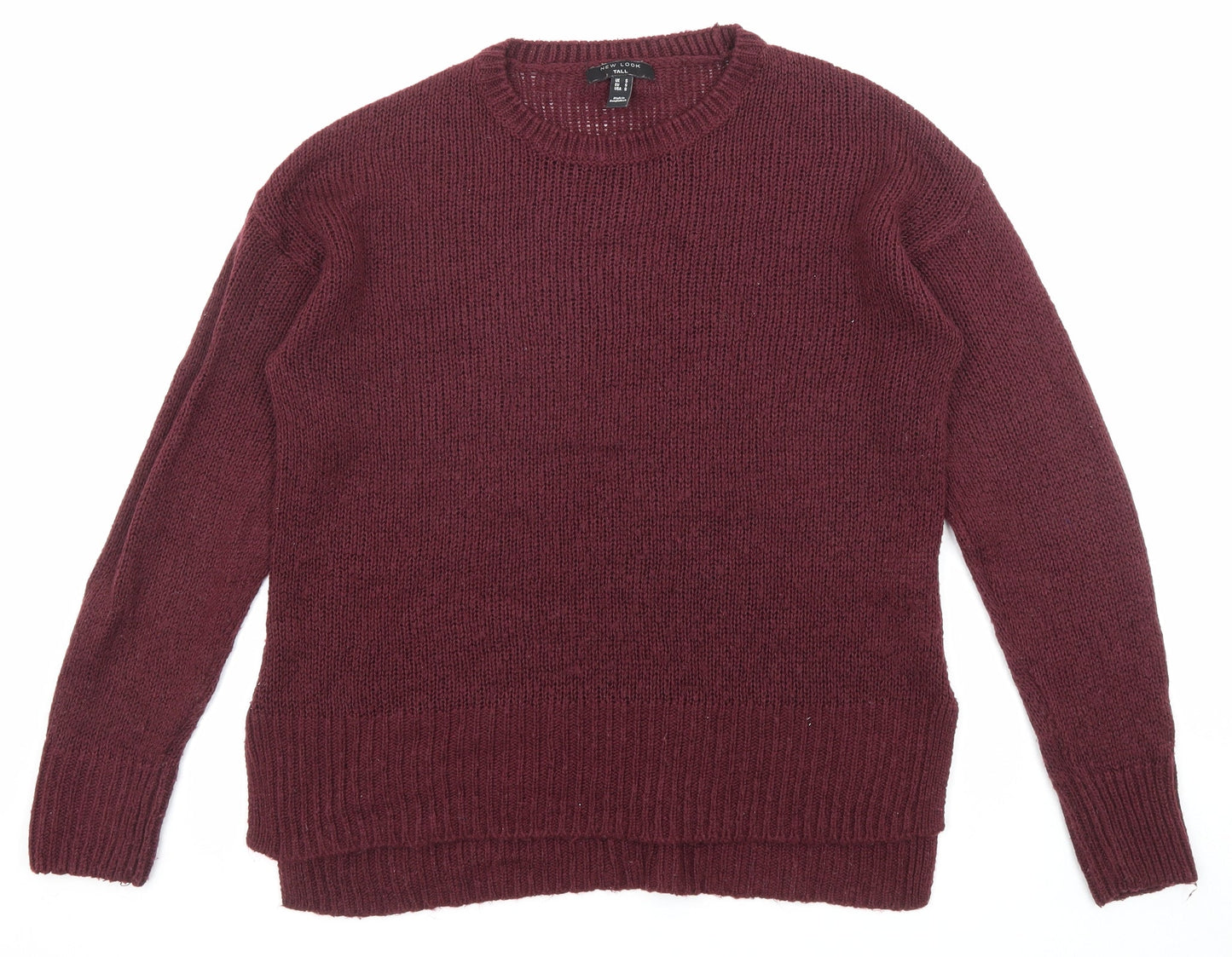 Womens UK Size S New Look Purple Pullover Jumper