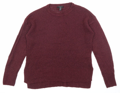 Womens UK Size S New Look Purple Pullover Jumper