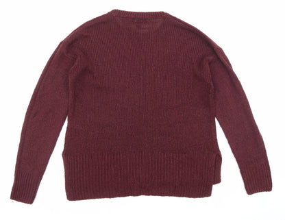 Womens UK Size S New Look Purple Pullover Jumper