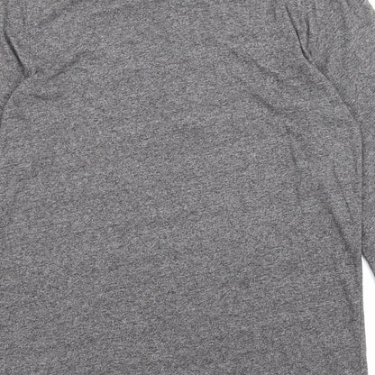 Mens UK Size S HUF Grey  T-Shirt