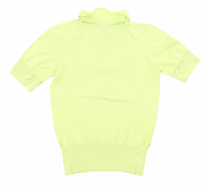 Womens UK Size 8 Marks and Spencer Green Pullover Jumper