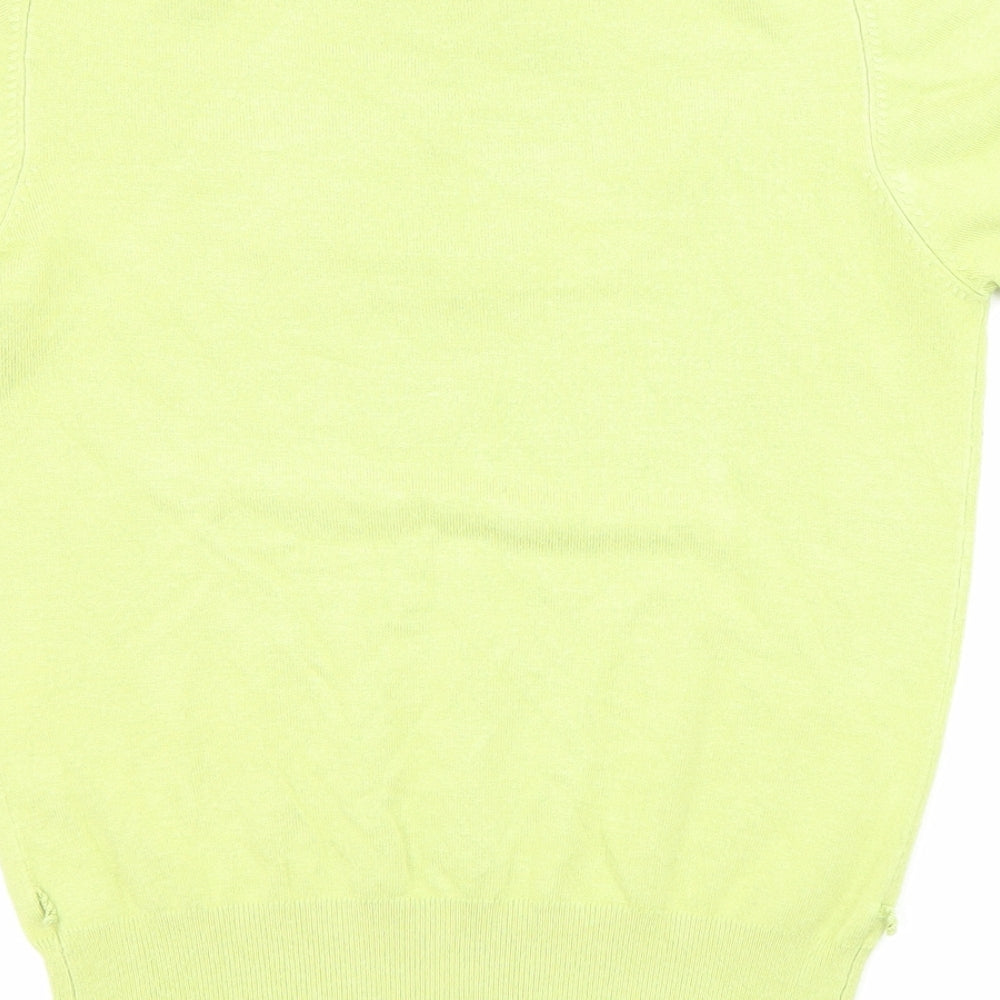 Womens UK Size 8 Marks and Spencer Green Pullover Jumper