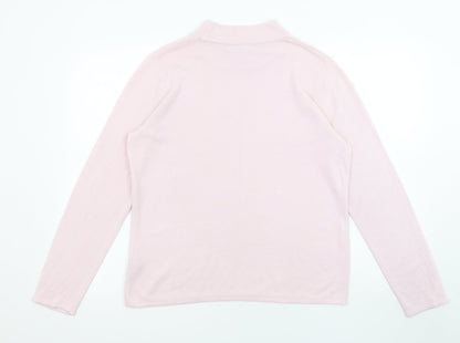 Womens UK Size M Bonmarché Pink Pullover Jumper