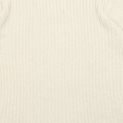Womens UK Size S Orvis Beige Pullover Jumper