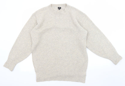 Womens UK Size S River Island Beige Pullover Jumper