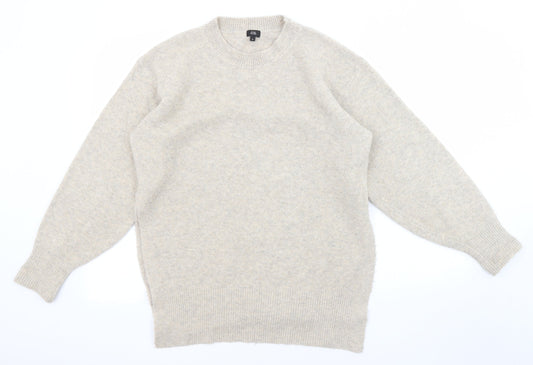 Womens UK Size S River Island Beige Pullover Jumper