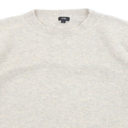 Womens UK Size S River Island Beige Pullover Jumper
