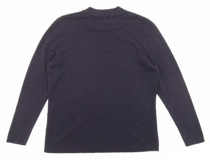 Womens UK Size 16 Bonmarché Blue Pullover Jumper