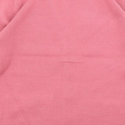 Womens UK Size S Pure & Natural Pink Cardigan Jumper