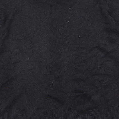 Womens UK Size 12 South Black Pullover Jumper