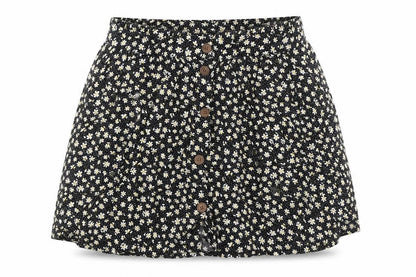 Womens UK Size S Urban renewal Black A-Line Skirt