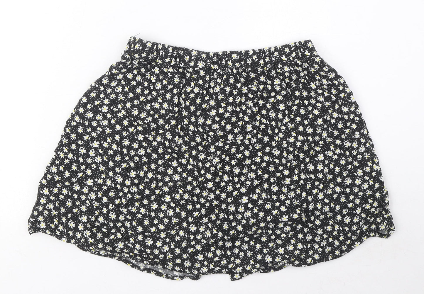 Womens UK Size S Urban renewal Black A-Line Skirt