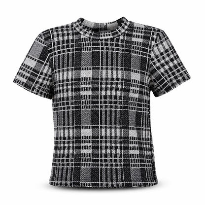 Womens UK Size S Zara Black Basic T-Shirt