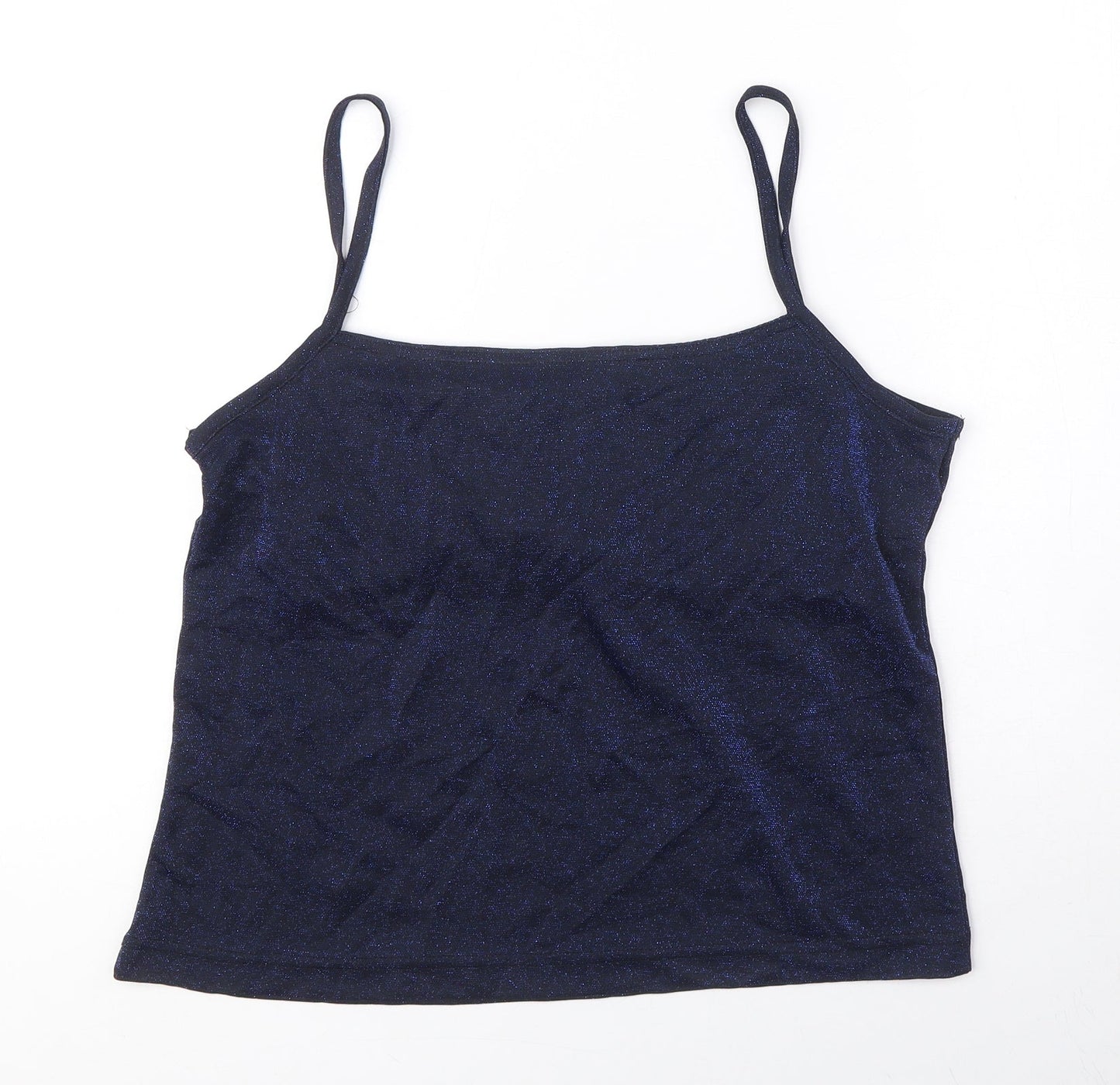Womens UK Size L Mackays Blue Basic Blouse