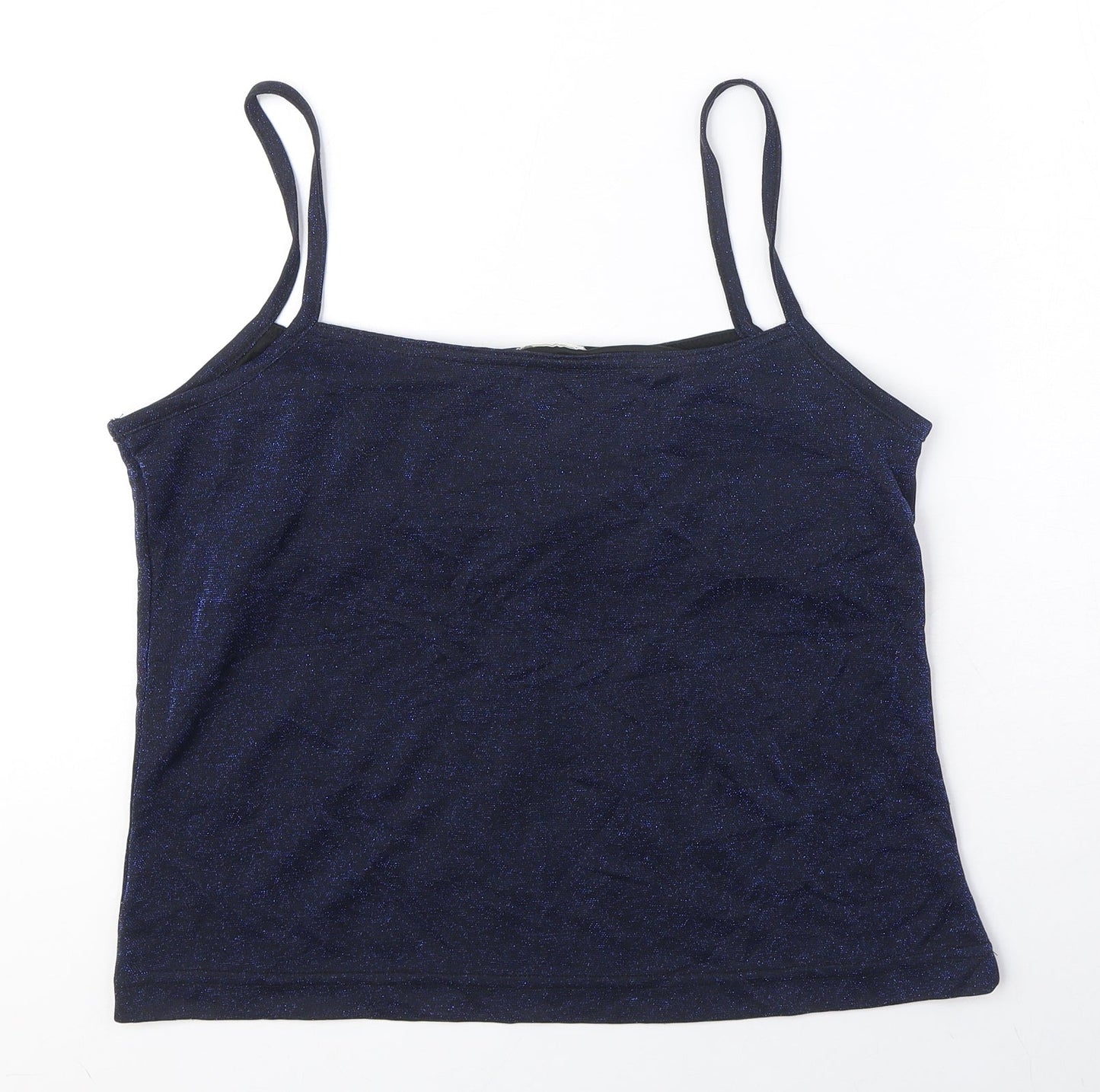 Womens UK Size L Mackays Blue Basic Blouse