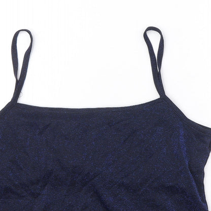 Womens UK Size L Mackays Blue Basic Blouse