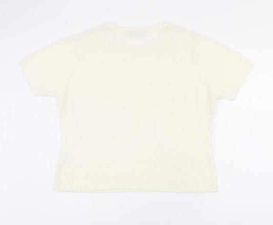 Womens UK Size 18 EWM Beige Pullover Jumper