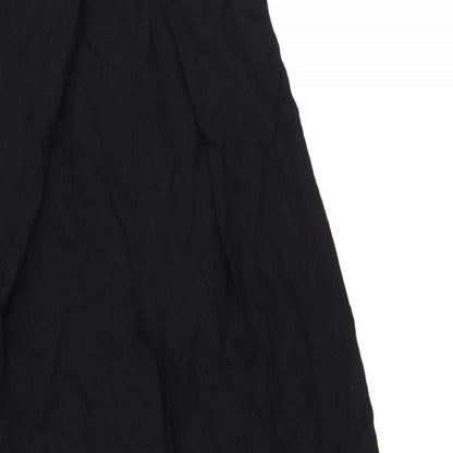 Zara Womens Black Viscose Jumpsuit One-Piece Size XS L33 in Zip