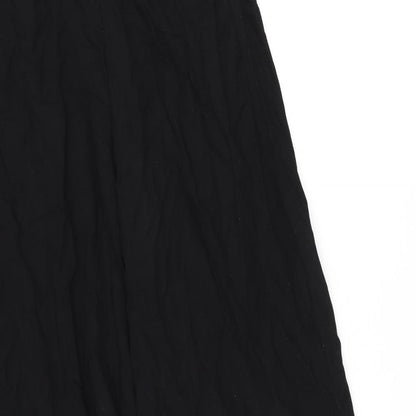 Zara Womens Black Viscose Jumpsuit One-Piece Size XS L33 in Zip